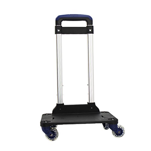 Backpack Trolley - Camión de Ruedas con Ruedas 360 Rolling Wheels para niños Kids School Bags, Carro de Equipaje Travel Trolley con Hebillas Straps (4 Ruedas)