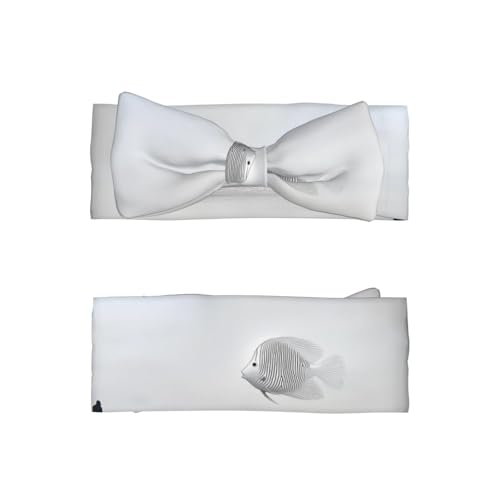 Butterfly fish1 Baby Headbands Soft Nylon Hairbands with Stretchy Bows Girls Hair Accessories for Newborn Infant Toddler Kids2