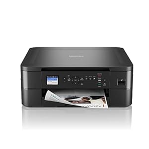 Brother DCP-J1050DW 3-in-1 kleureninkjet-multifunctioneel apparaat (printer, scanner, kopieererererer), zwart, 400 x 151 x 343 mm