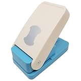 Whale Tail Tab Punch for Precise Tabs on Paper, Foam, Cardboard, and Thin Metal Sheet