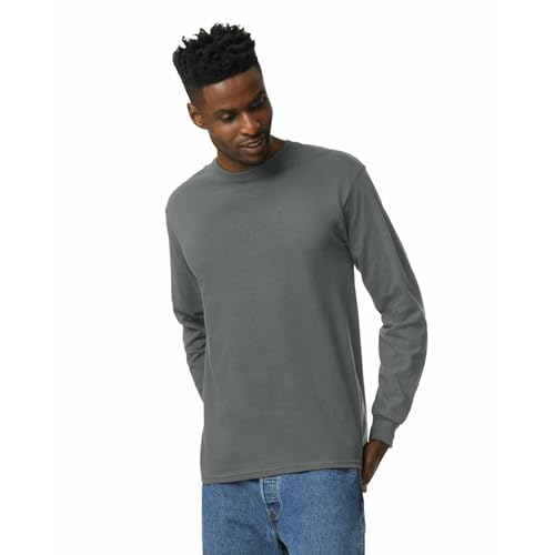 Image of Gildan Adult Ultra Cotton Long Sleeve T-Shirt, Style G2400, Multipack