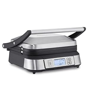 Cuisinart GR-6S Contact Griddler with Smoke-Less Mode