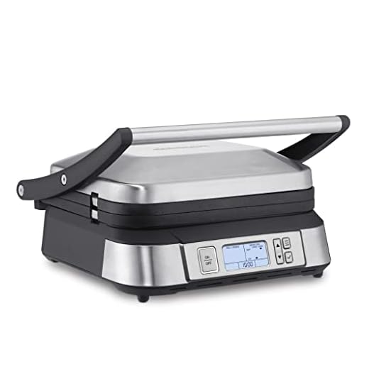 Cuisinart GR-6S Contact Griddler with Smoke-Less Mode