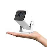 Mini Projector with WiFi and Bluetooth,Auto Keystone Portable Projector,270 Degree Rotation,4K Support Smart,Home Video Proyector Android 13