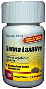 Senna Tablets 100 Count Case Pack 24