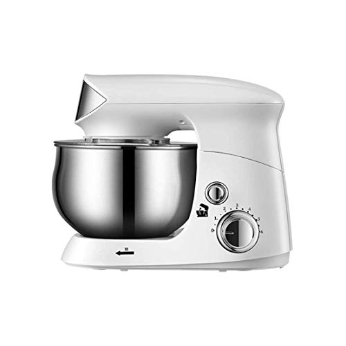 FGH QPLKKMOI 6-Gang-Digital-Handmixer, Pro Whisk, Startseite Kleine High Power Creamer Blender 3.5 Liter, Weiss (Color…