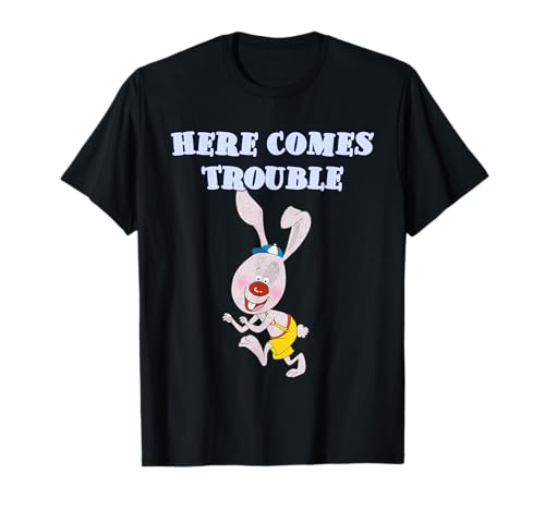 Photo de T-shirt imprimé Jimmy the bunny: Here comes trouble T-Shirt
