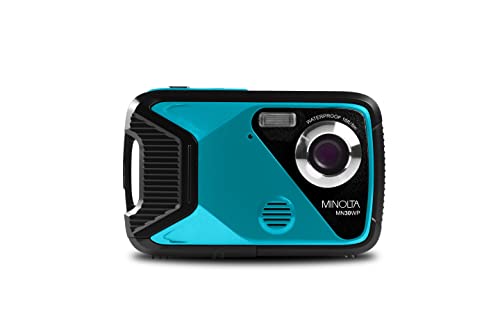 Minolta Mn30Wp 21 Mp / 1080P Hd Waterproof Digital Camera (Teal) #TOP1