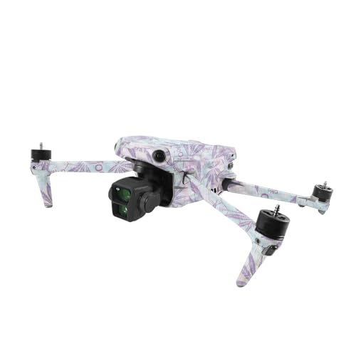 Image of MightySkins Carbon Fiber Skin Compatible with DJI Air 3 - Pastel Mary | Protective, Durable Textured Carbon Fiber Finish | Easy to Apply