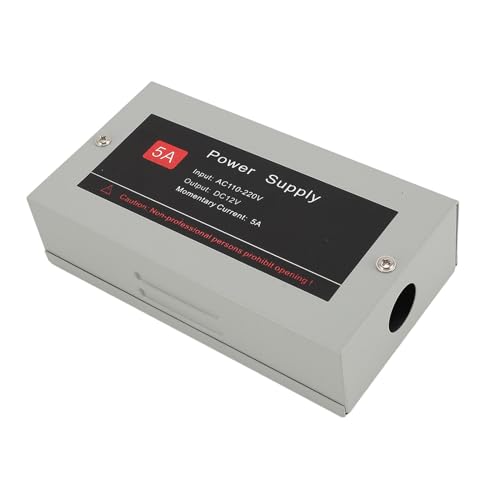 Transformateur de sonnette vidéo puissant 12V 5A à conversion stable et robuste - 6