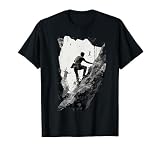 Escalador Boulder en la naturaleza Escalada Boulder Camiseta