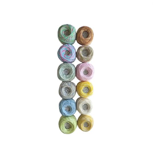 Image of Valdani Pearl Cotton Sz 12 | Pastels | 110 Yds /Ball