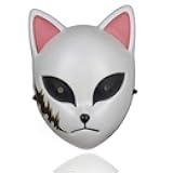 Halloween Prop Cosplay Mask, Masks Makomo Tanjirou Sabito Masks Role Cosplay Prop Birthday Gifts