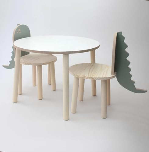Mesa com Cadeiras Infantil - Dinossauro