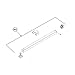 DOMETIC 3312047.000B Awning Main Rafter Assembly 66"-Polar White