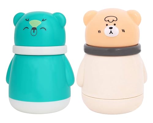 Image of Baby Pack of 3 Skin Care Powder Talcum Puff Case Cum Container Boxes Reusable Refillable for Toddlers Kids and Infants for Baby Body And Face Grooming BPA Free (PATTERN 108)