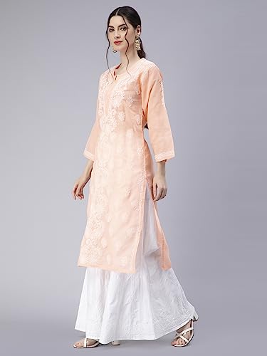 Image of Seva Chikan Women Tunic Shirt