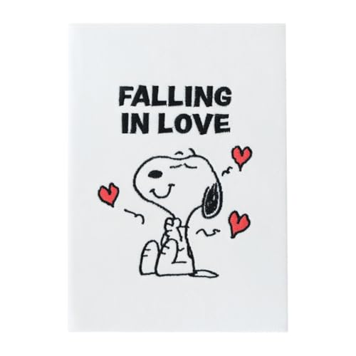 Cuaderno A5 punteado Snoopy San Valentin - Journaling notebook A5, Diario personal : Snoopy regalos | Bloc de notas, Bullet Journal : Cubiertas rígidas forradas de felpa con marcapáginas, 192 págs