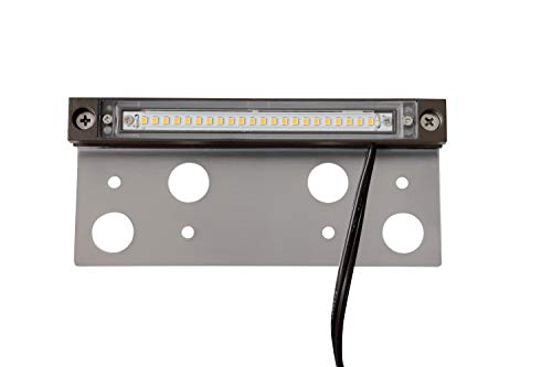 Gkoled Ul Listed Led Hardscape Light, Retaining Wall Lights, 6.8 Inch 22Pcs Integrated 2700K Led Chips, Step Paver Wall Light, Solid Powder Coated Die-Cast Aluminum Housing, 4W Low Voltage 12V Ac/Dc #TOP5