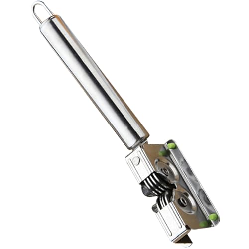 DEARMAMY Afilador de Cuchillos de Acero Inoxidable Multiusos Herramienta Manual Compacta para Afilar Resistente Corrosión Tamaño Mini Orificio para Colgar Adecuado para Uso Doméstico