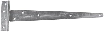 Timco - Pair of Medium Tee Hinges - Hot Dipped Galvanised (Size 18" - 1 Each)