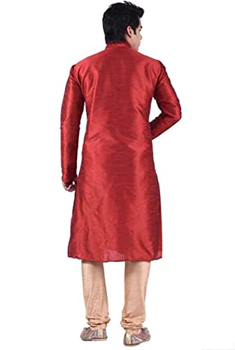 Image of UnM Men's Kurta Churidar Pyjama Set
