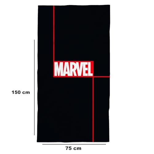 Drap de bain Marvel 100% coton velours haut de gamme - 3