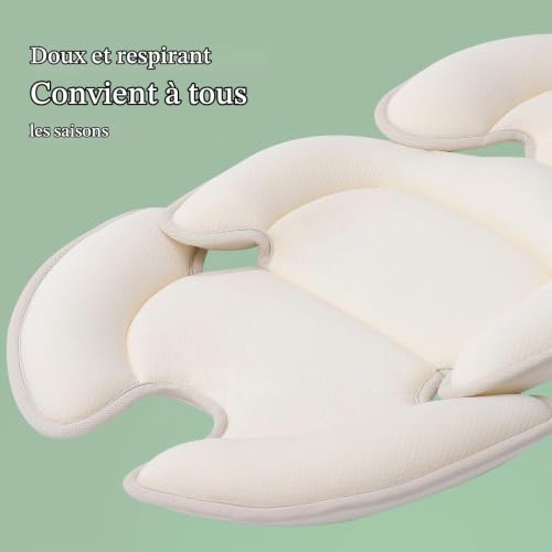 Innokids Insert de siège Auto pour bébé (Blanc crème) – vue 7