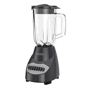 BLACK+DECKER 4-Tip Stainless Steel Blade Countertop Blender, 10 Speeds, Dishwasher-Safe, 700 Wats