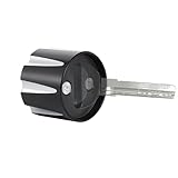 Black Hidden Key Cover for Can Am Spyder , Ignition Key Holder Key Shell ,with Hole Fits for Can Am Spyder F3 / RT/RT-S/RS/RS-S/ST/ST-S Aluminum Keyless（Without Keys）