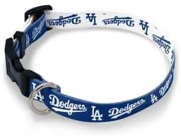 WinCraft Los Angeles Dodgers Medium Dog Collar, Vibrant 2-Sided Design, Made in USA