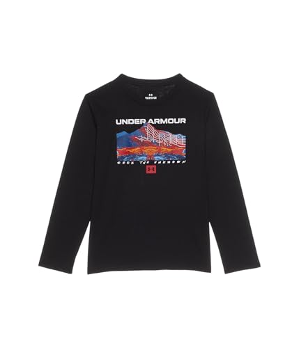 Image of Under Armour Boys' Long Sleeve Graphic T-Shirt, Lightweight & Breathable, Outdoor Collection