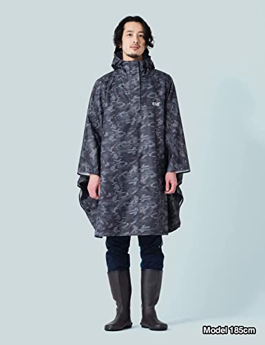 43DEGREES レインポンチョ [ Denim Camo B / フリーサイズ ]