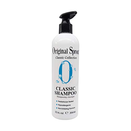 Original Sprout Natural Shampoo. Organic Sulfate Free Shampoo for All Natural Hair Care. 12 ounce (Packaging May Vary)