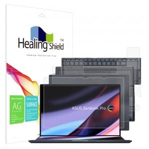 Healingshield �X�L���V�[���t���ی�t�B���� Screen Protector Anti-Fingerprint Anti-Glare Matte Film Compatible with ASUS ZenBook Pro Duo 14 UX8
