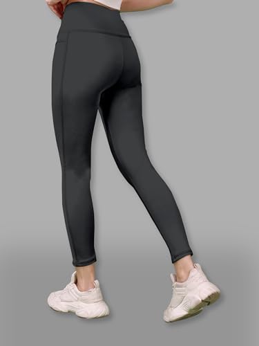 Image of Tight /Pants /Legging with Side Pocket, Stretchy Tights and a high Waist for Women and Girls' use in The Gym,Yoga,Running,Cycling