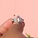 Natural Pink Cotton Candy Turquoise 925 Sterling Silver Handmade Design Boho Promise Ring For Women (8)