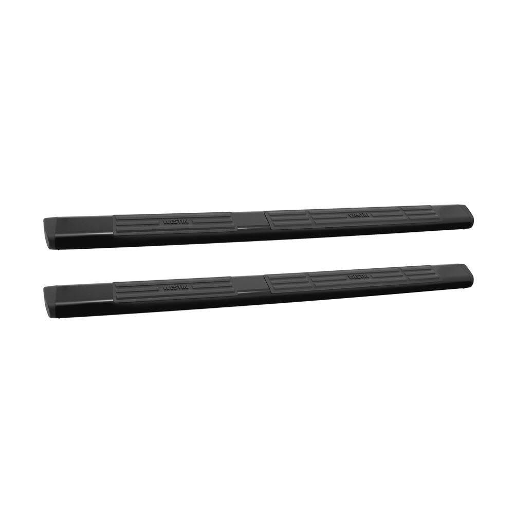Westin 22-6035 Premier 6 Oval Nerf Bars 85 in. Black Pair