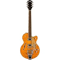 Gretsch semi-acoustic guitar Model: G5655T-QMseries: Electromatic Colour: Speysidebody Material: laminated maple, quiltedfinish: high gloss shape: Center Block Jr.neck