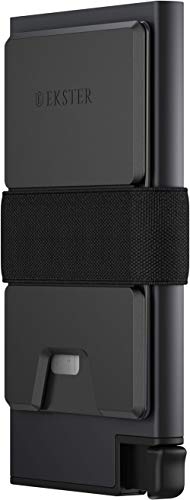 Image of Ekster Aluminum Cardholder Wallet for Men | Metal Wallets with RFID Blocking Layer | Slim & Minimalist Aluminum Wallet with Push Button for Quick Card Access