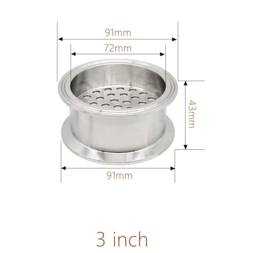 Filtro abrazadera triple con placa perforada de acero 304 para retención eficaz de sedimentos 3