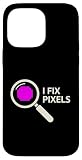 Ya en manzanajugosa.com: Carcasa para iPhone 14 Pro MAX I Fix Pixels Image Editor Artista Digital Diseñador gráfico