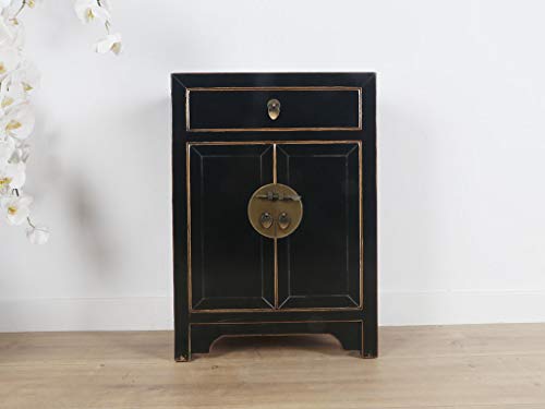 Yajutang commode chinoise style oriental/asiatique noir