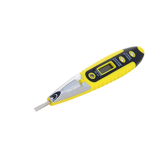 Image of Non-Contact Voltage Meter with Pen DC and AC 12-250V LCD Voltage Detector, Circuit Test Circuit Tester Tool Circuit Tester 1 Pack