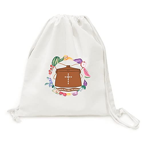 Sac en tissu pliable à sangle Tokélaou pour transporter vos fruits sans plastique