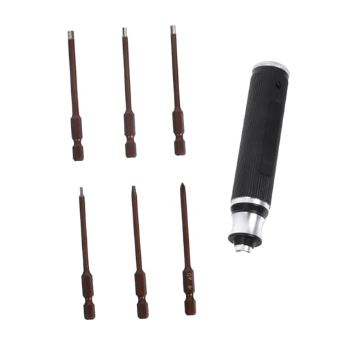 TOPPERFUN 航模工具 精密六角ドライバー 軽量携帯 多機能模型用 小型ネジ対応 精密ビット搭載 カー ヘリコプター 修理作業に