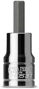 Sunex 365906 Schlag-Stecknuss 3/8" Antrieb, 6mm Innensechskant – Für Extreme Belastung