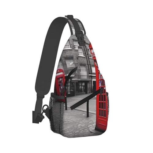 Mochila cruzada tipo bandolera negra para adulto miniatura 3