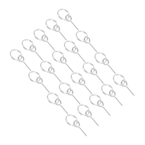 Hemobllo 20pezzi Perno Collegamento per Esterno in Zincato Perni Collegamento per