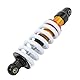 Robuster 260-mm-Motorrad-Stoßdämpfer mit 11-mm-Federdurchmesser für Einstellbare Dämpfung, Universell Passend für 50–150 Dirtbikes, ATVs, Quads, Go-Karts und Roller